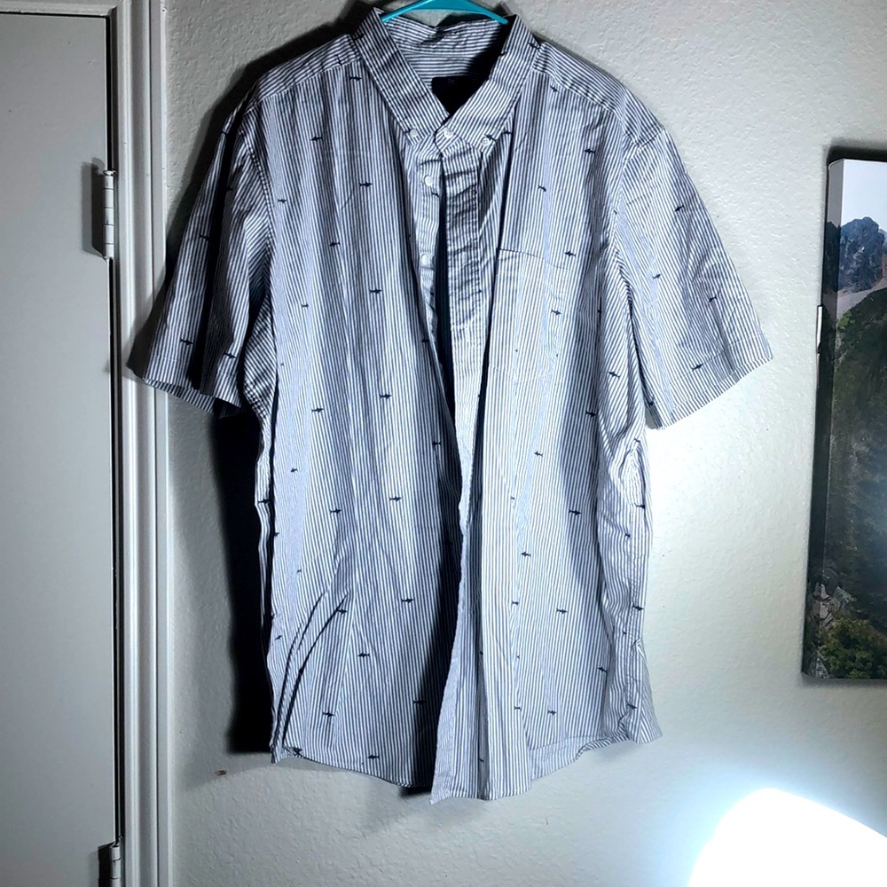 3x George Mens Button Up Shirt